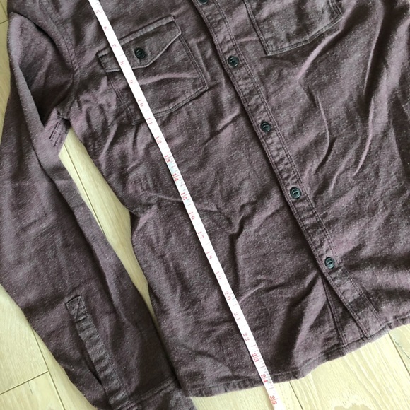 Aritzia TNA Light Maroon Button Down Shirt - Picture 9 of 11